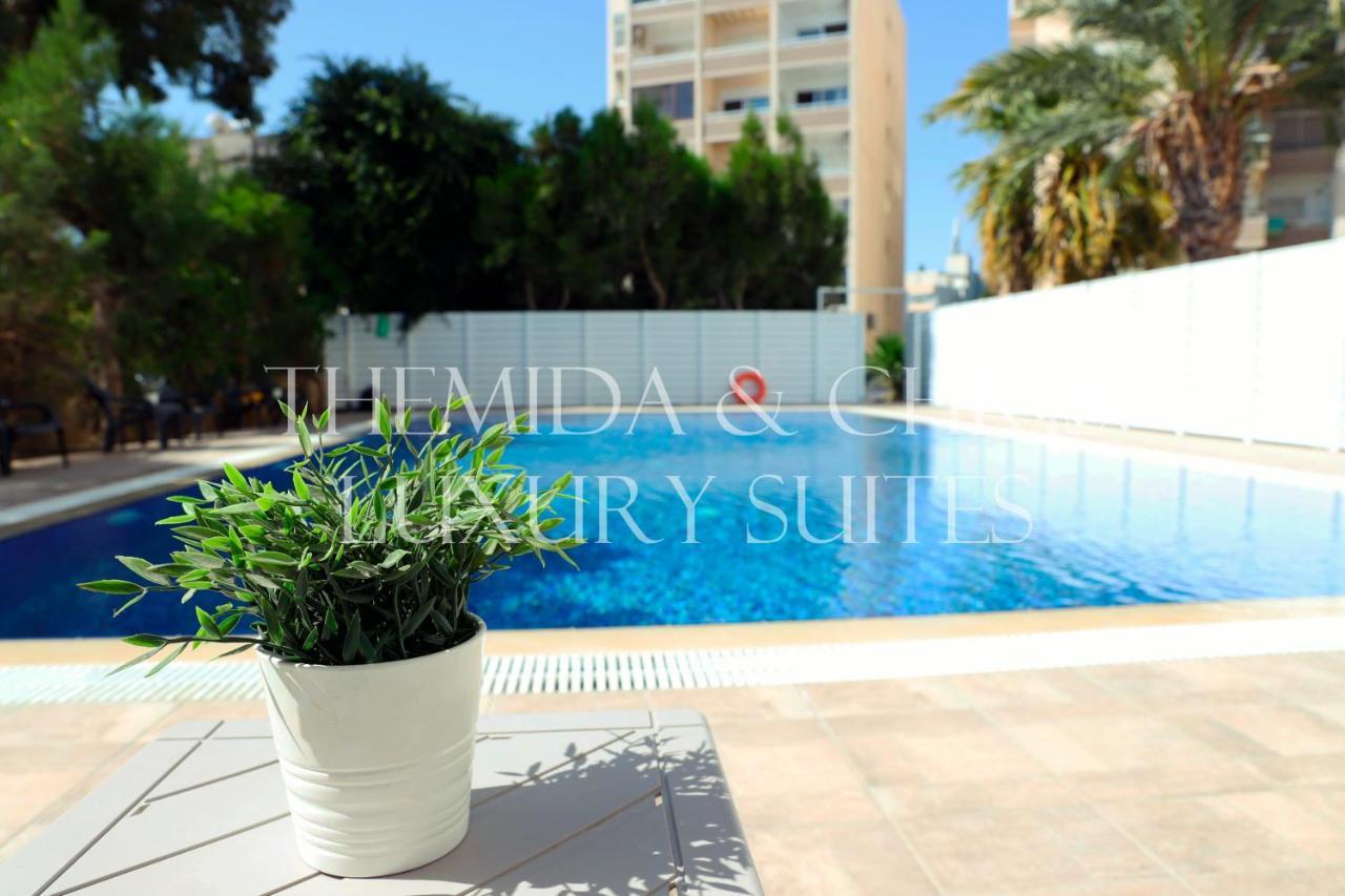 Luxury Penthouse 1Br-Seafront-Seasonal Pool-Central ラルナカ エクステリア 写真