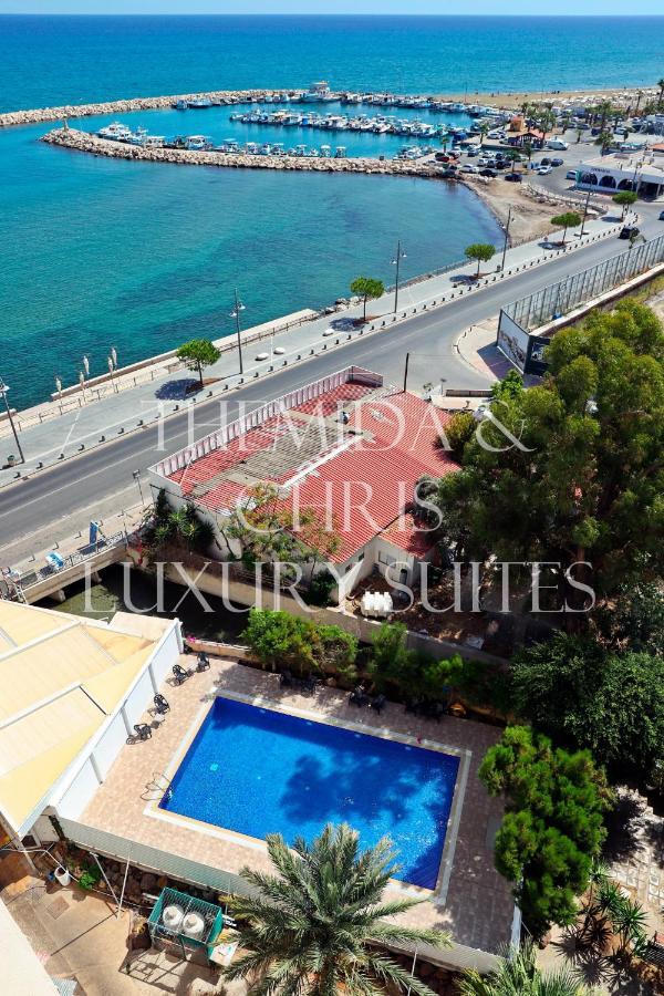 Luxury Penthouse 1Br-Seafront-Seasonal Pool-Central ラルナカ エクステリア 写真